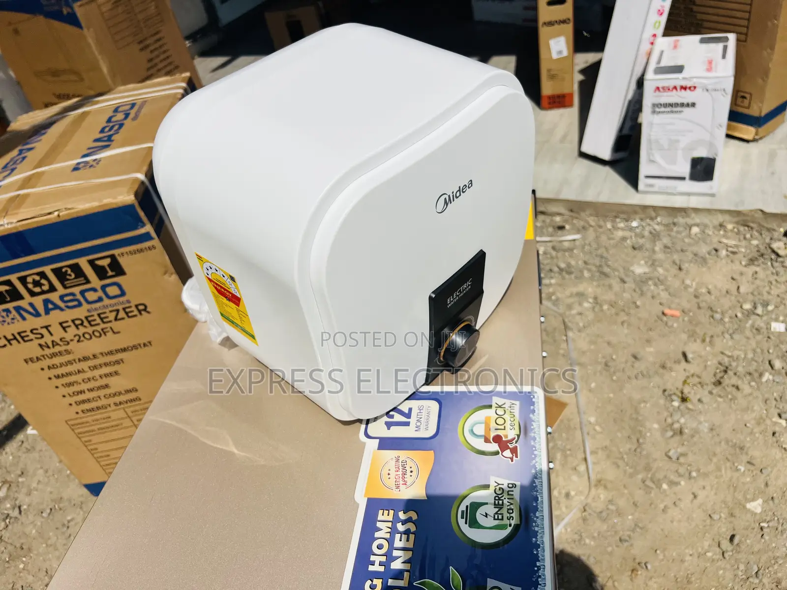 Place Your Order for Midea 15l 2000w Electric Water Heater (D15-20vd)