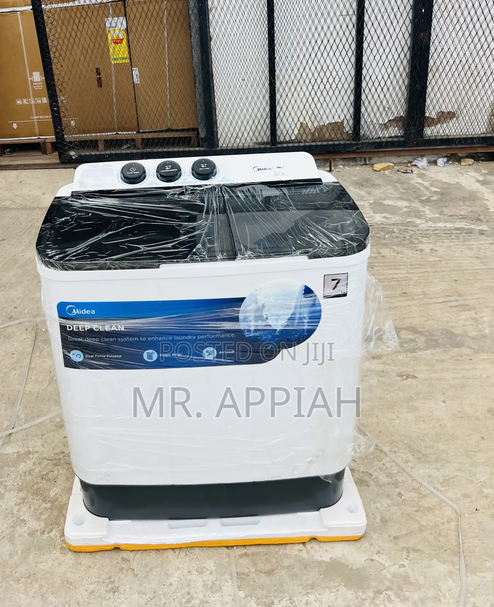 Choose Original Midea 7kg Spin Dry Electric Washing Machine 