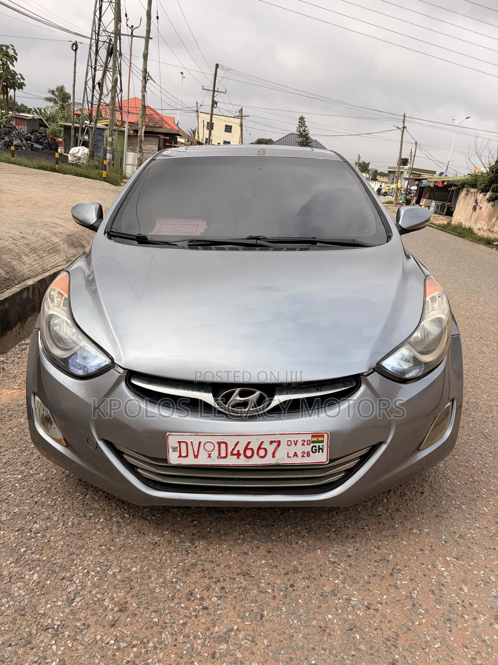 Hyundai Elantra Limited 2012 Gray
