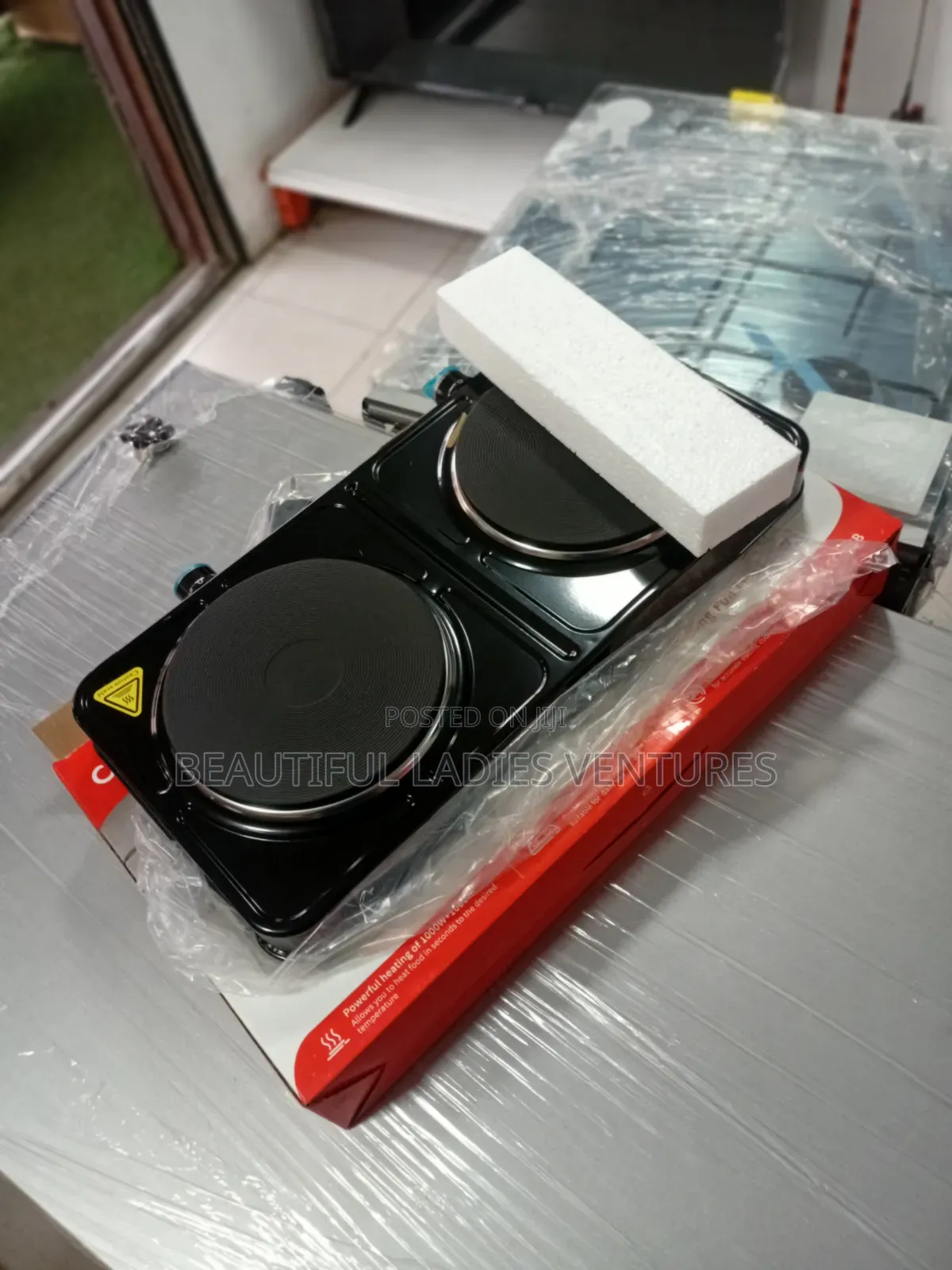 Decakila Electric Cooker – Quick Heating Double Plate