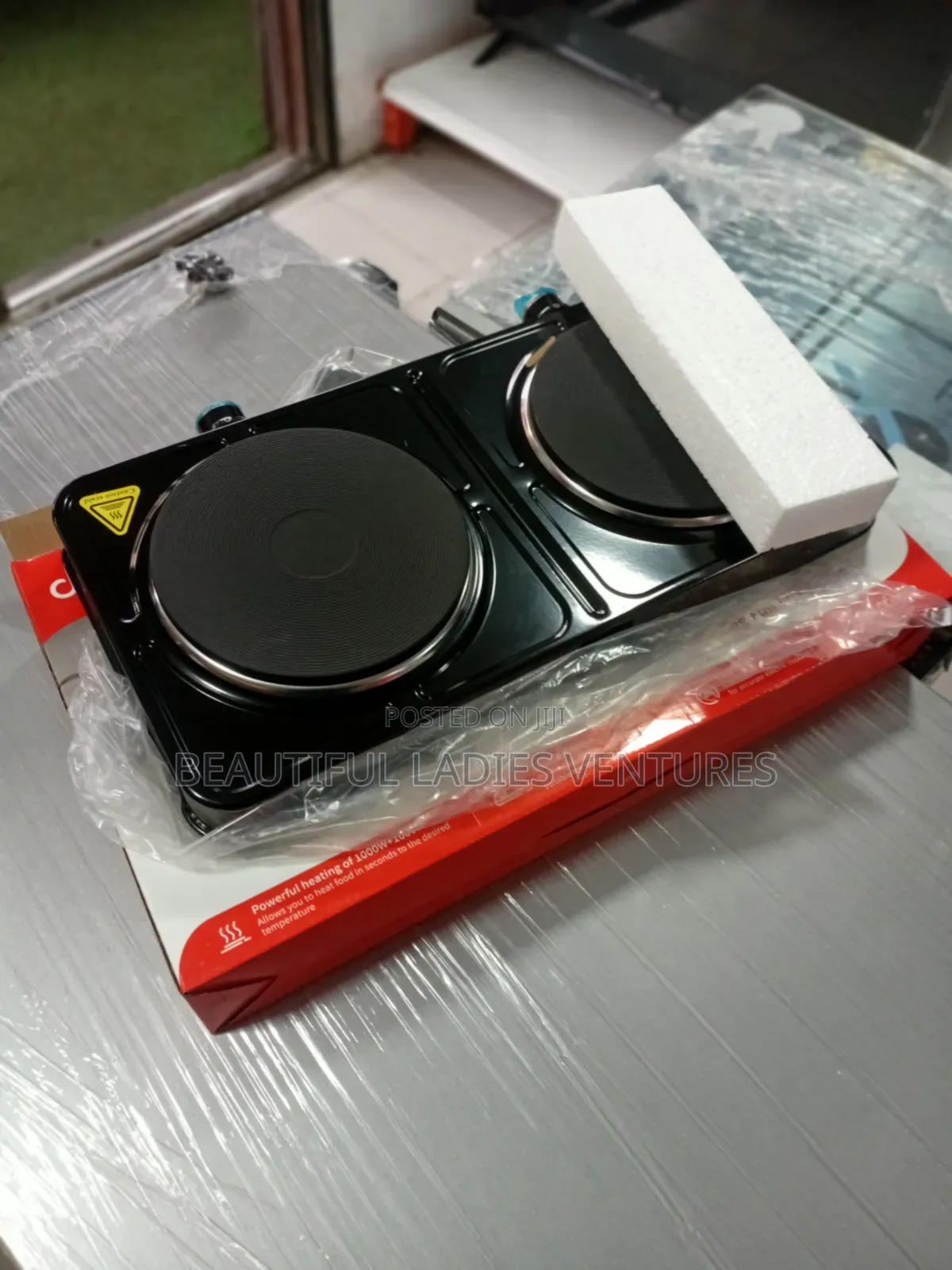Decakila Electric Cooker – Quick Heating Double Plate