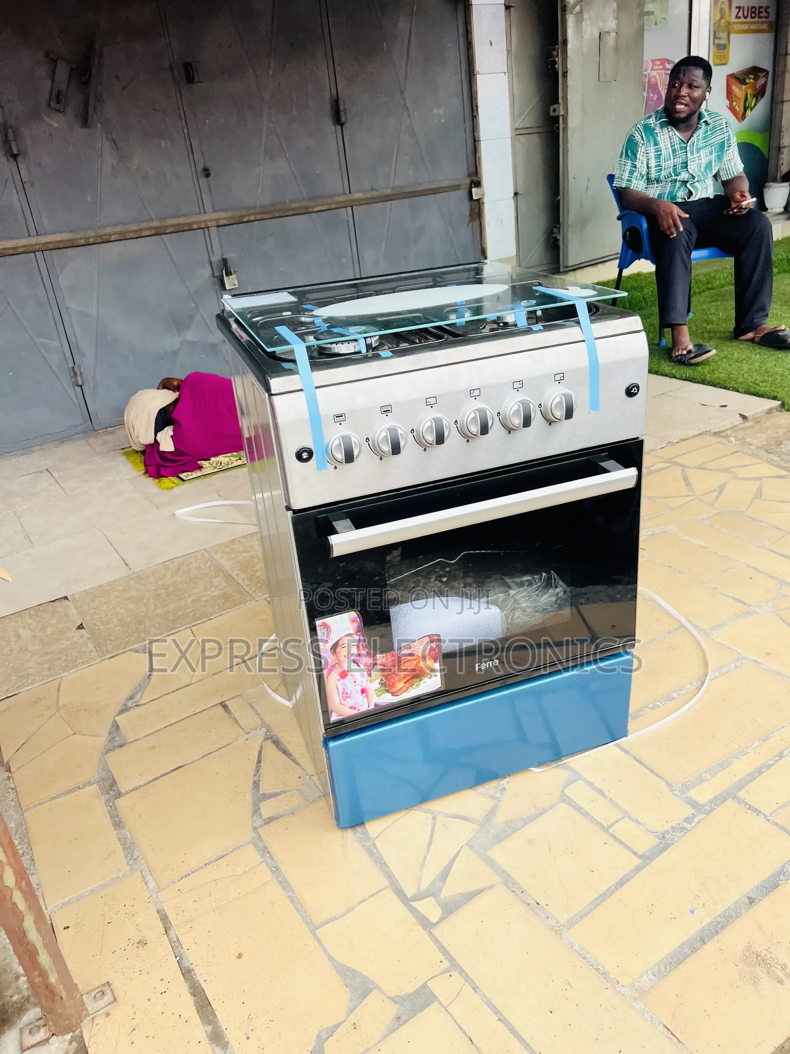 Ultra Modern Sleek Gas Cooker Oven 4burner New Line 60/60