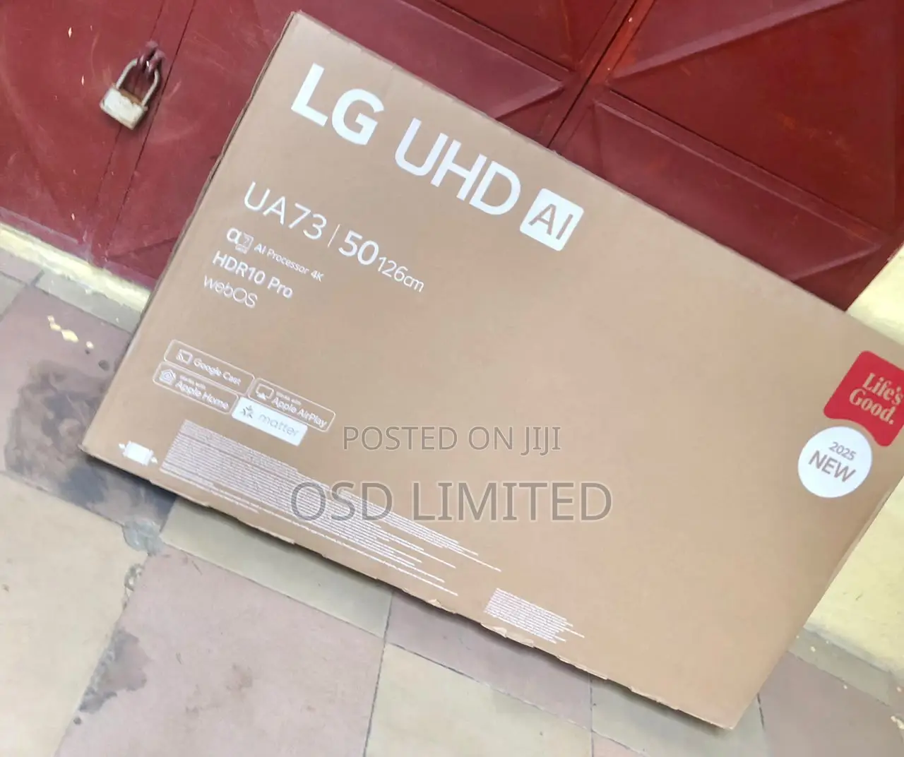Modern Lg 50” Uhd Smart Tv
