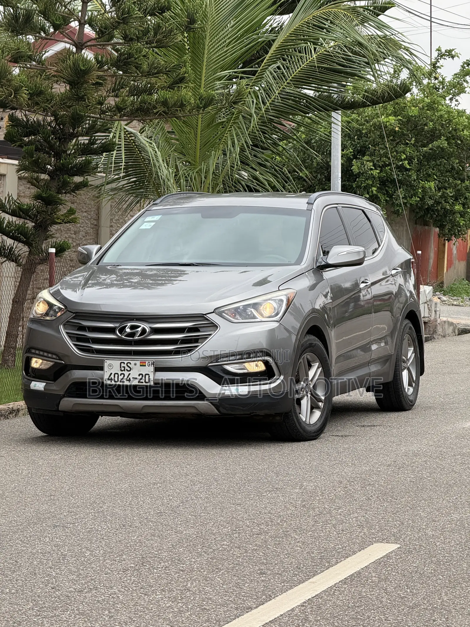 Hyundai Santa Fe Limited Ultimate AWD 2018 Gray
