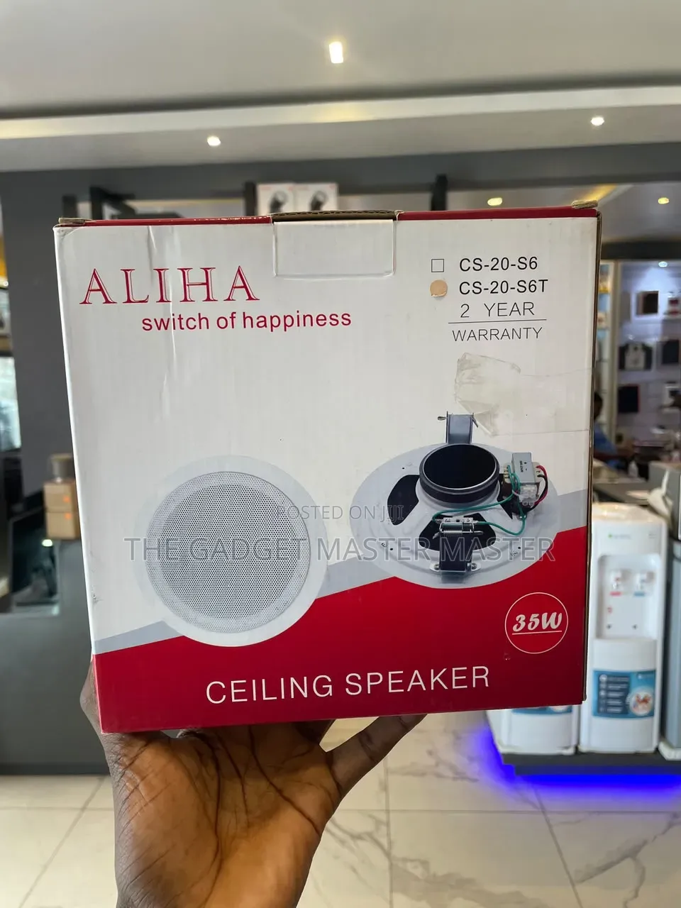 Aliya Cs-20-S6t 35w 6 Inch Ceiling Speaker