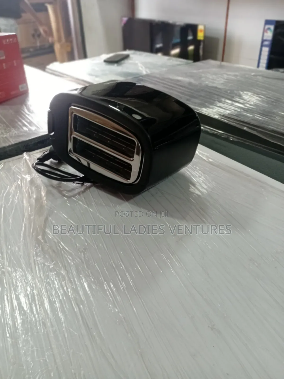 Decakila Premium Bread Toaster – Stylish Black Finish
