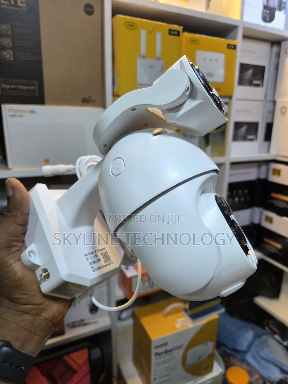 4g Dual Lens Dual Screen Solar High Quality Security Camera