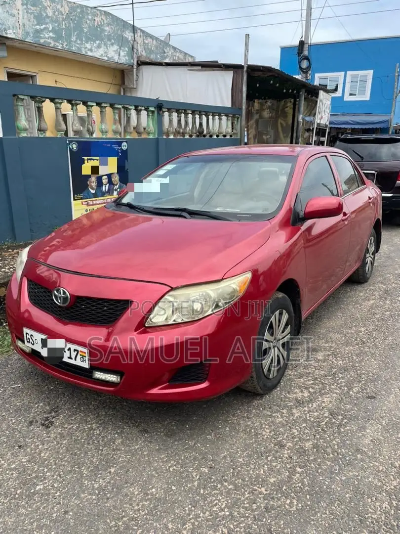 Toyota Corolla 2010 Red