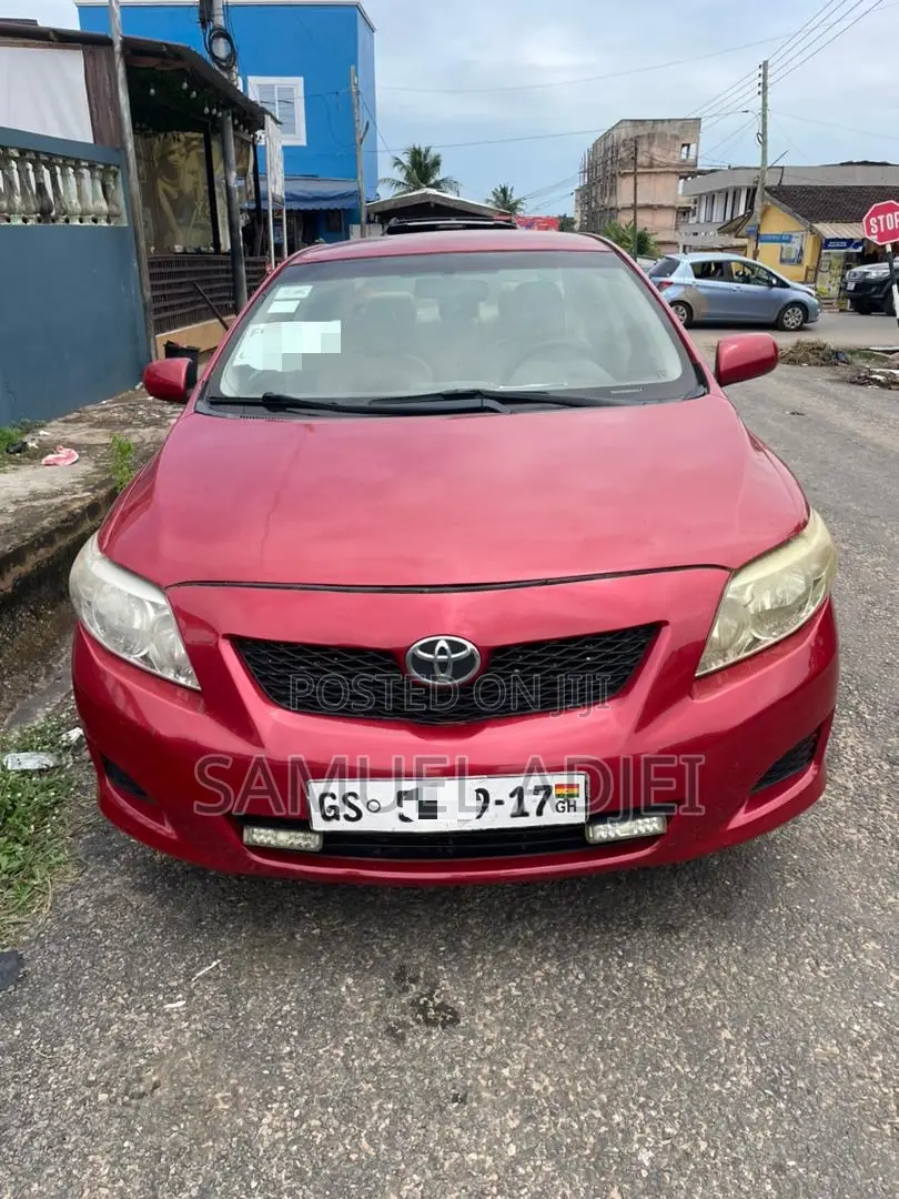 Toyota Corolla 2010 Red