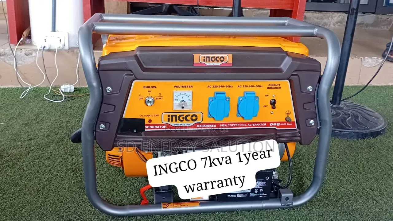 Ingco 7kva Generator – Stable Power for Every Outage 7kva
