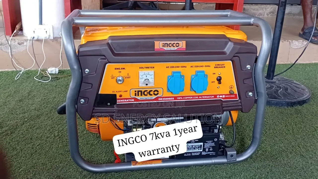 Ingco 7kva Petrol Generator – Reliable Energy Anytime