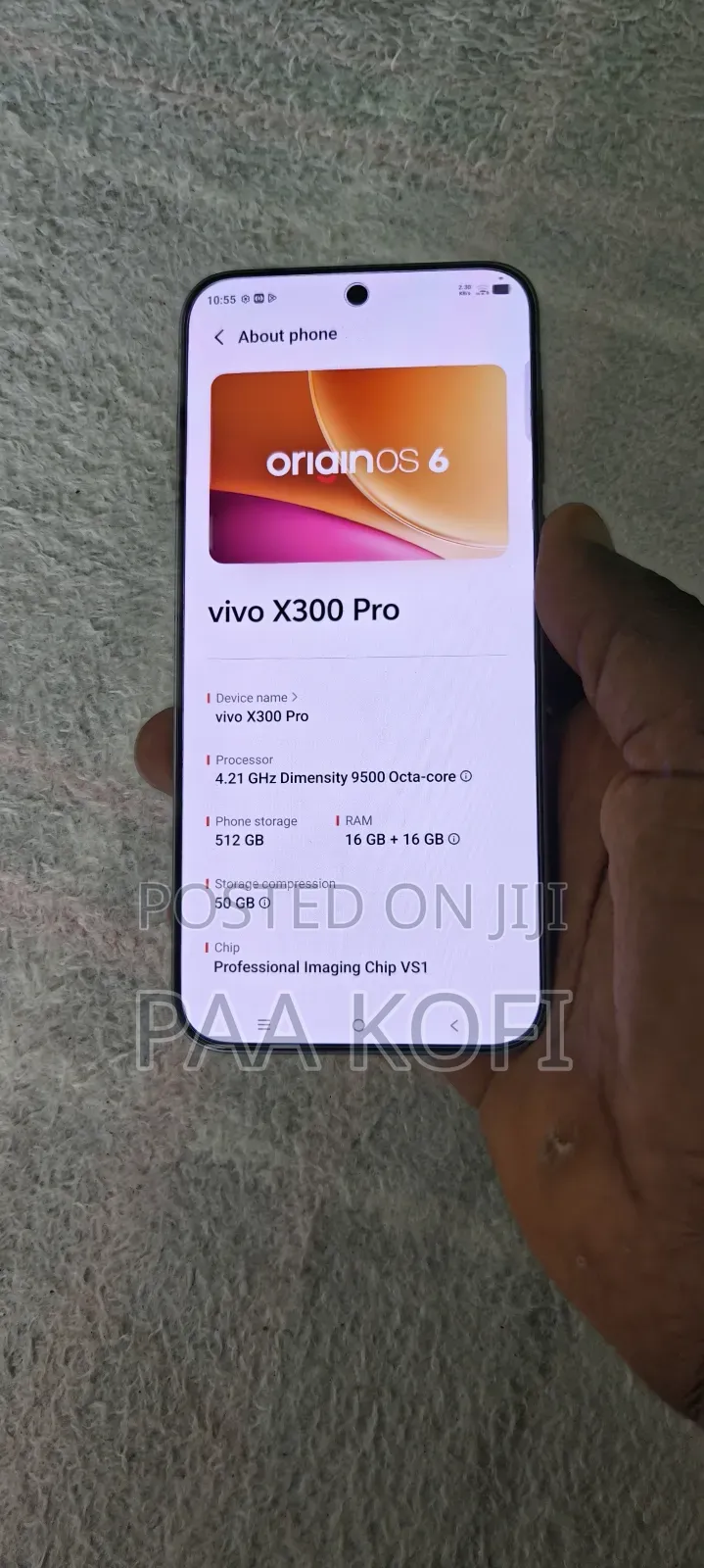 New Vivo X300 Pro 512 GB