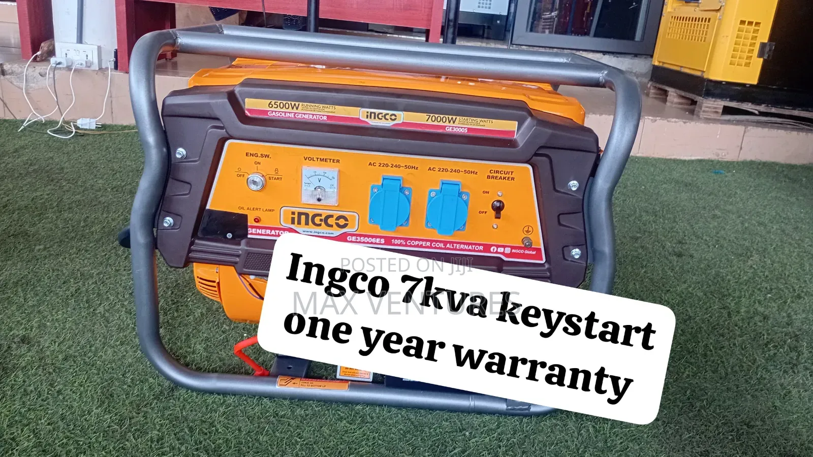 Premium Ingco 7kva Key Start Generator With Stable Output