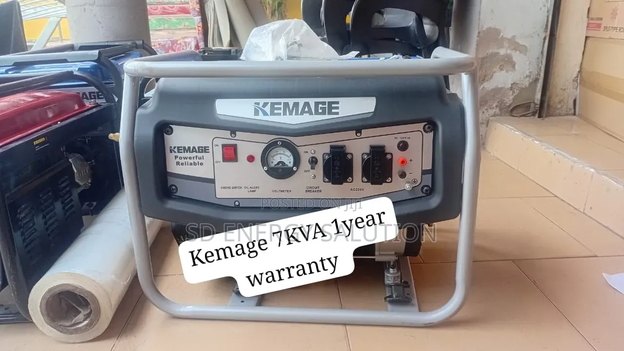 Kemage 7kva Petrol Generator – Reliable Power for Home Business 7kva