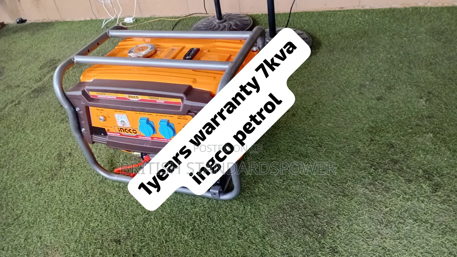 Powerful Ingco 7kva Generator for Home Business
