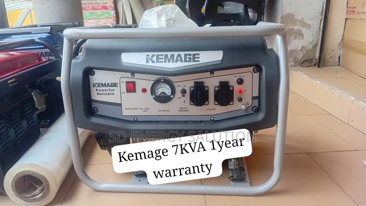 Kemage 7kva Petrol Generator – Fuel Efficient Durable 7kva