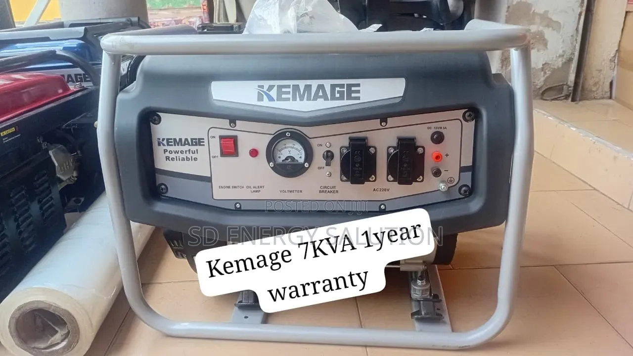 Kemage 7kva Petrol Generator – Fuel Efficient Durable 7kva