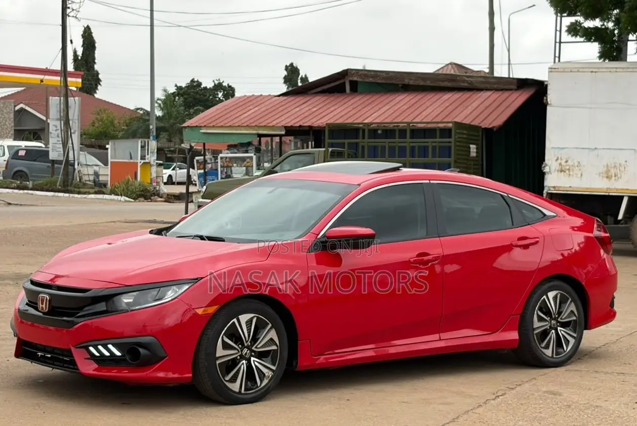 Honda Civic EX-L 4dr Sedan (1.5L 4cyl) 2016 Red