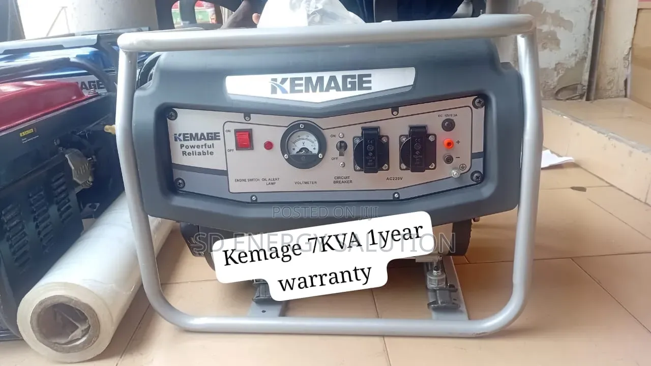 Kemage 7kva Petrol Generator – Reliable Electricity Anytime 7kva