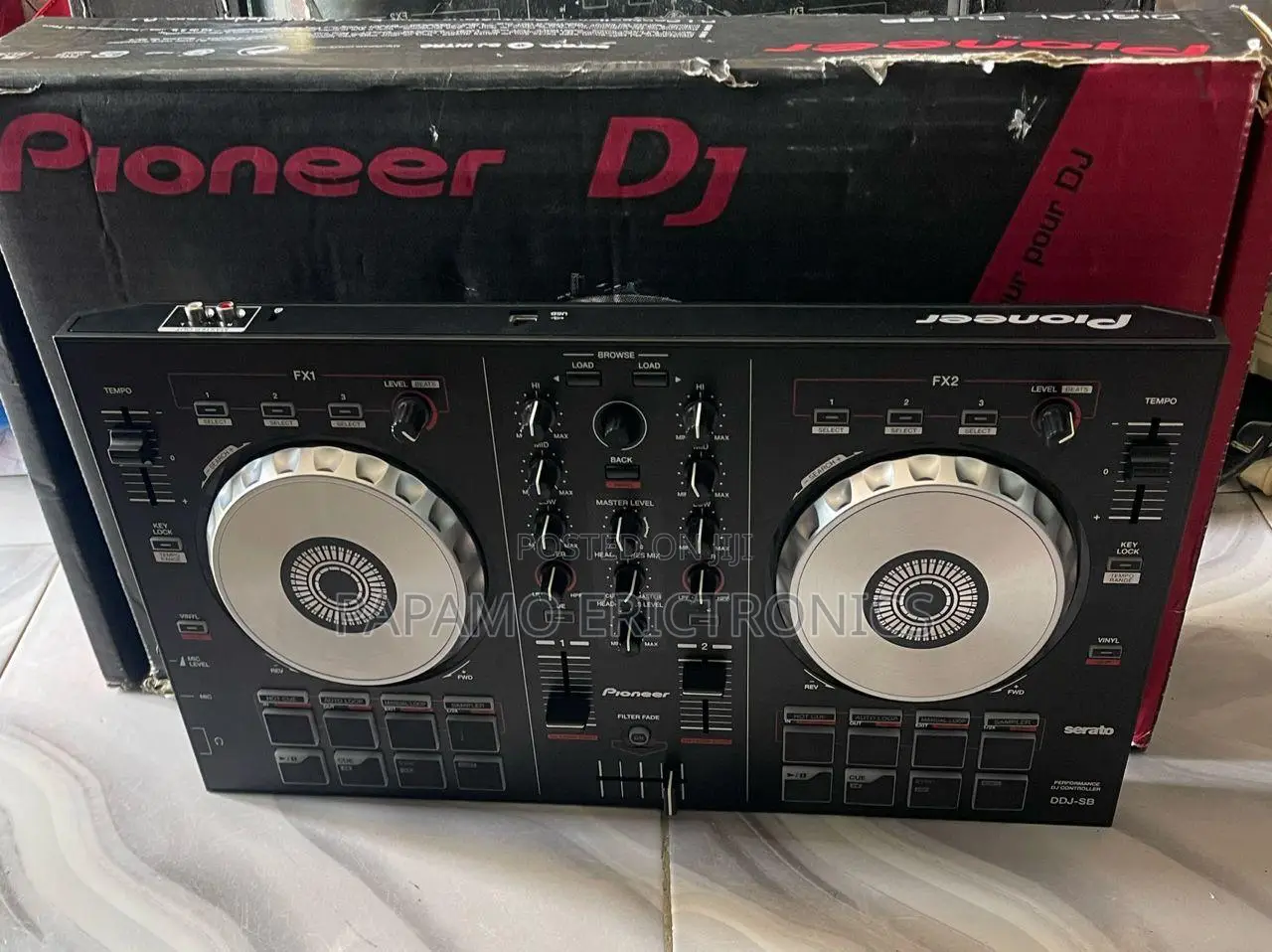 Pioneer Dj DDJ-Sb Black Serato Dj Controller From Japan Used