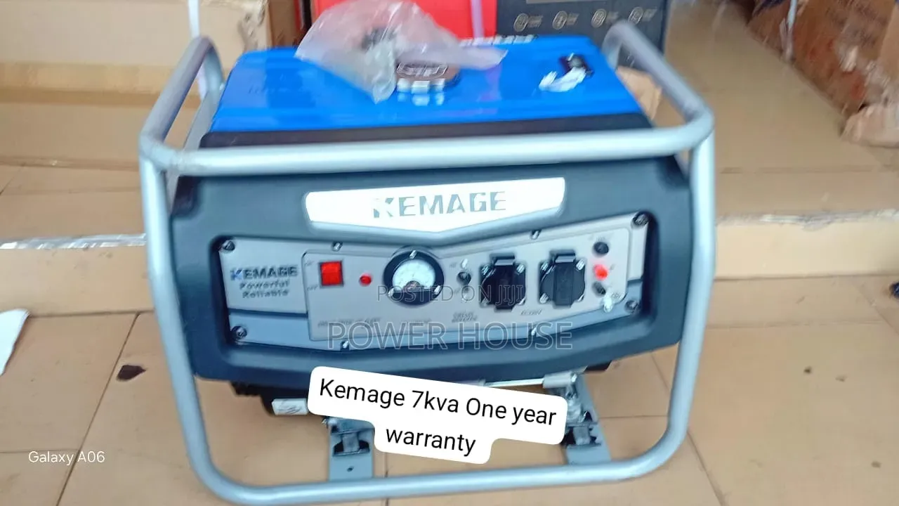 Kemage 7kva Generator – Stable Power Anytime 7kva
