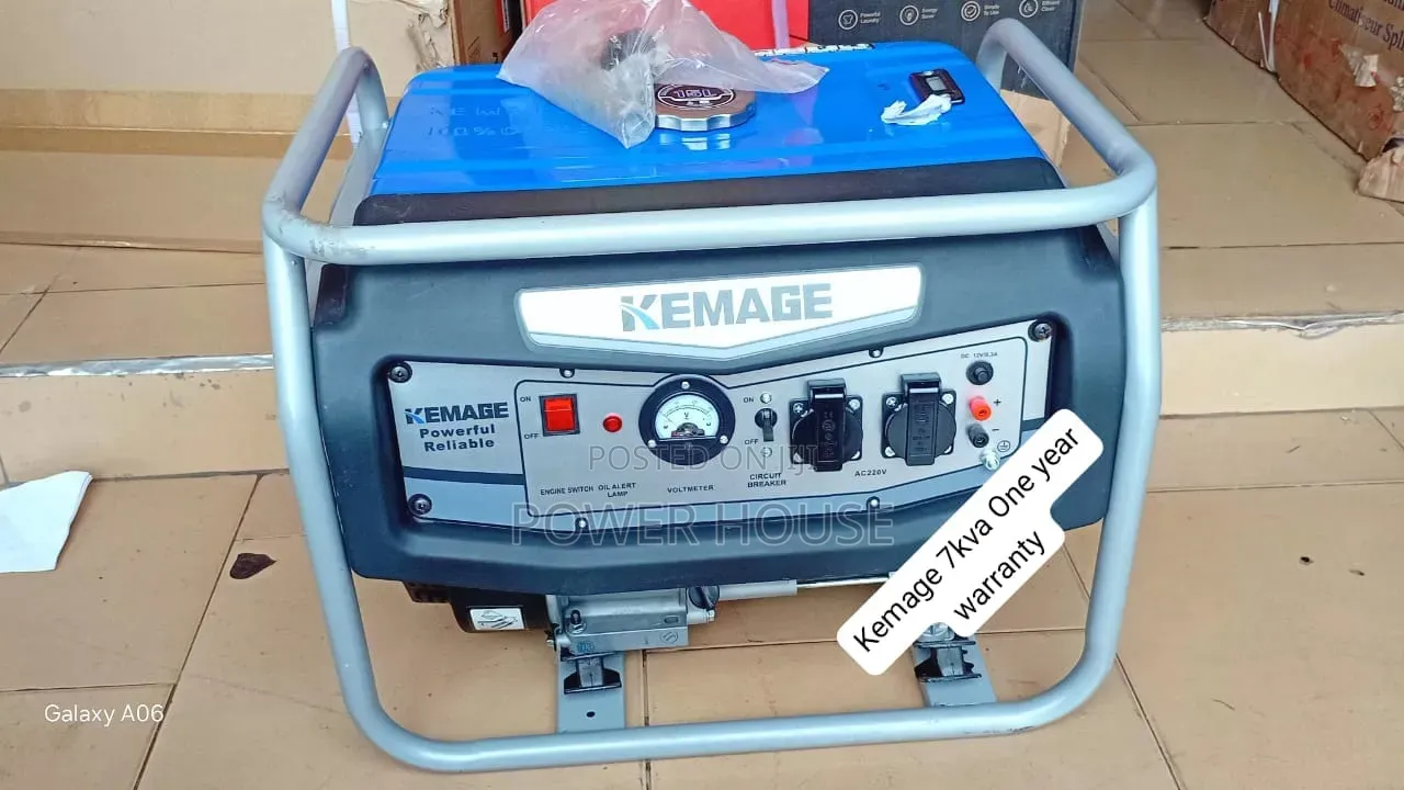 Kemage 7kva Generator – Stable Power Anytime 7kva