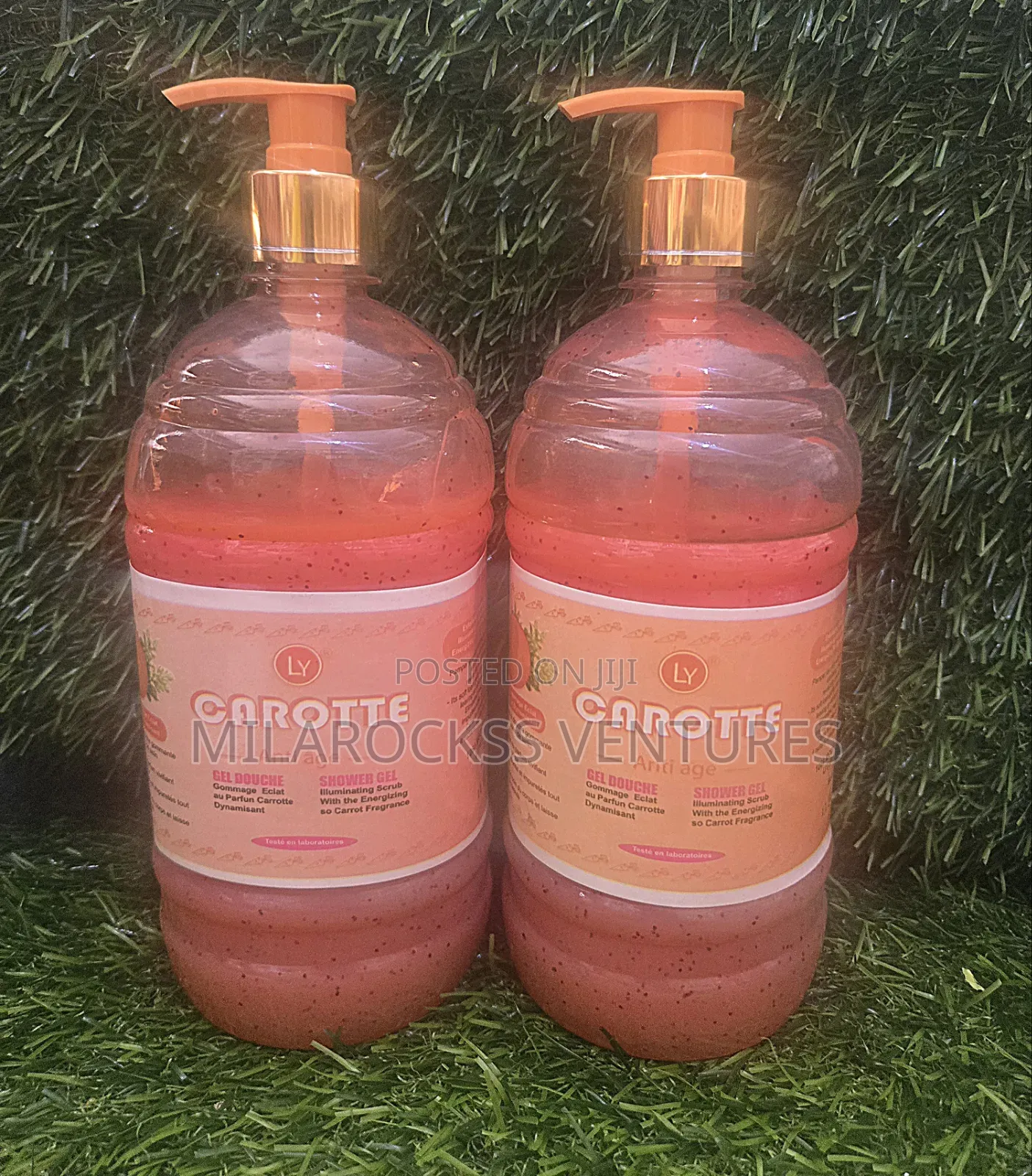 Ly Carrotte Anti Aging Exfoliating Shower Gel. 1l