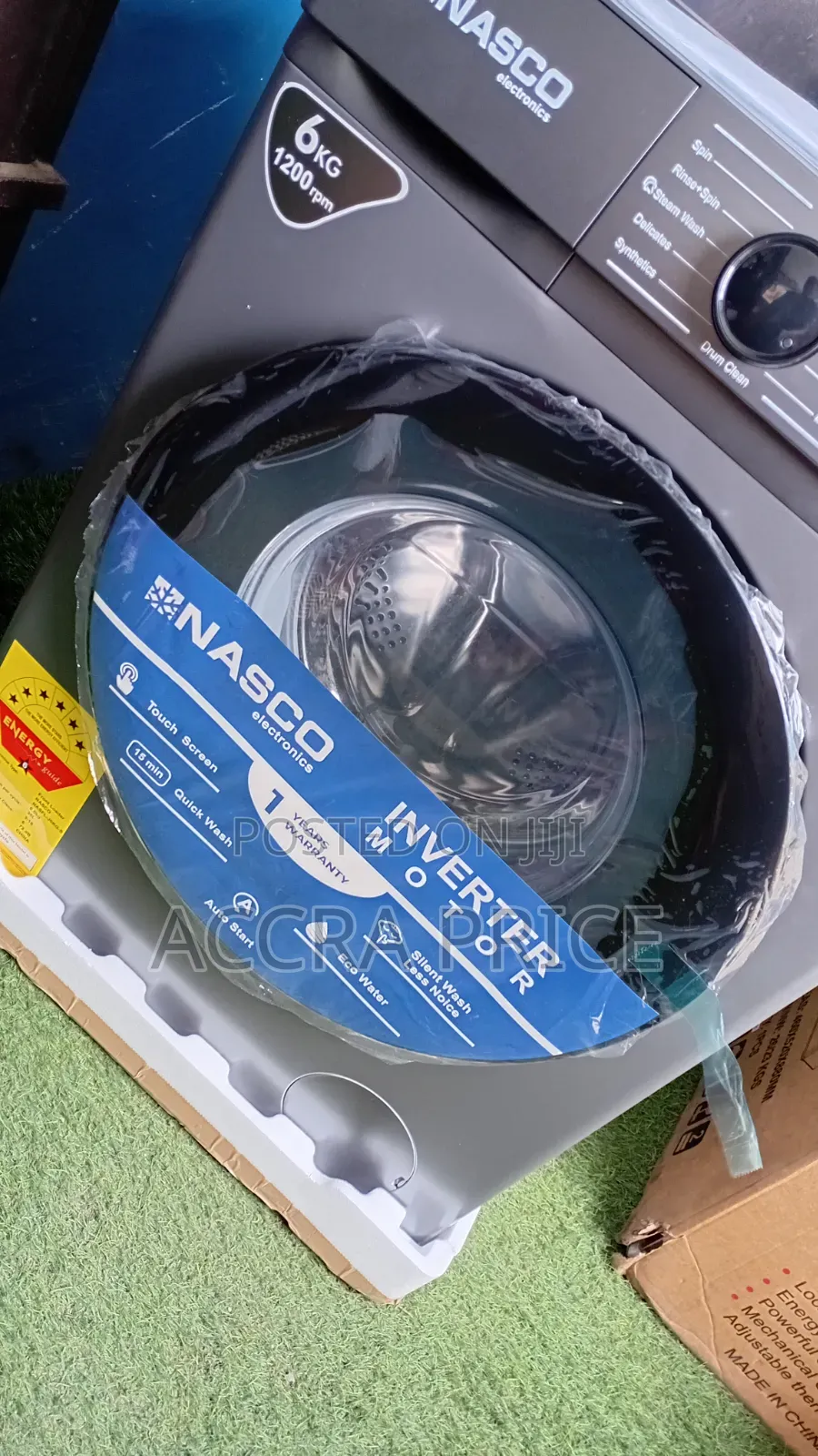 Nasco 6kg Fully Automatic Inverter Washing Machine