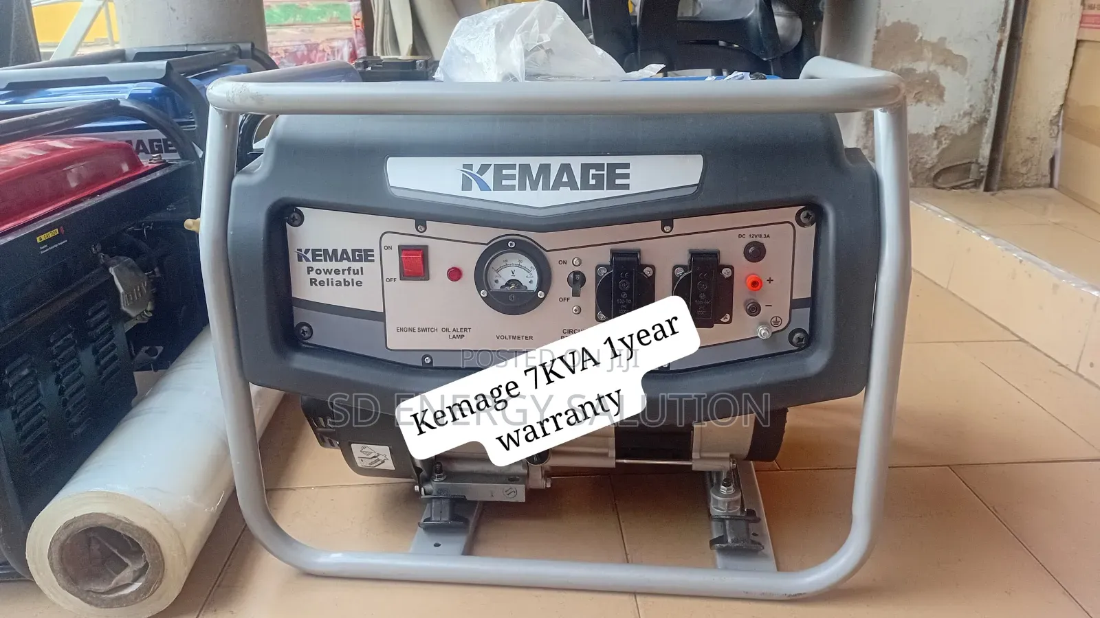 Kemage 7kva Petrol Generator Available – Trusted Power Solution 7kva