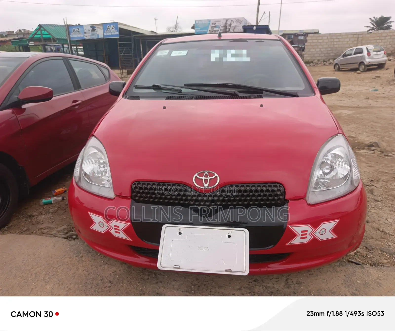 Toyota Yaris 2006 Red