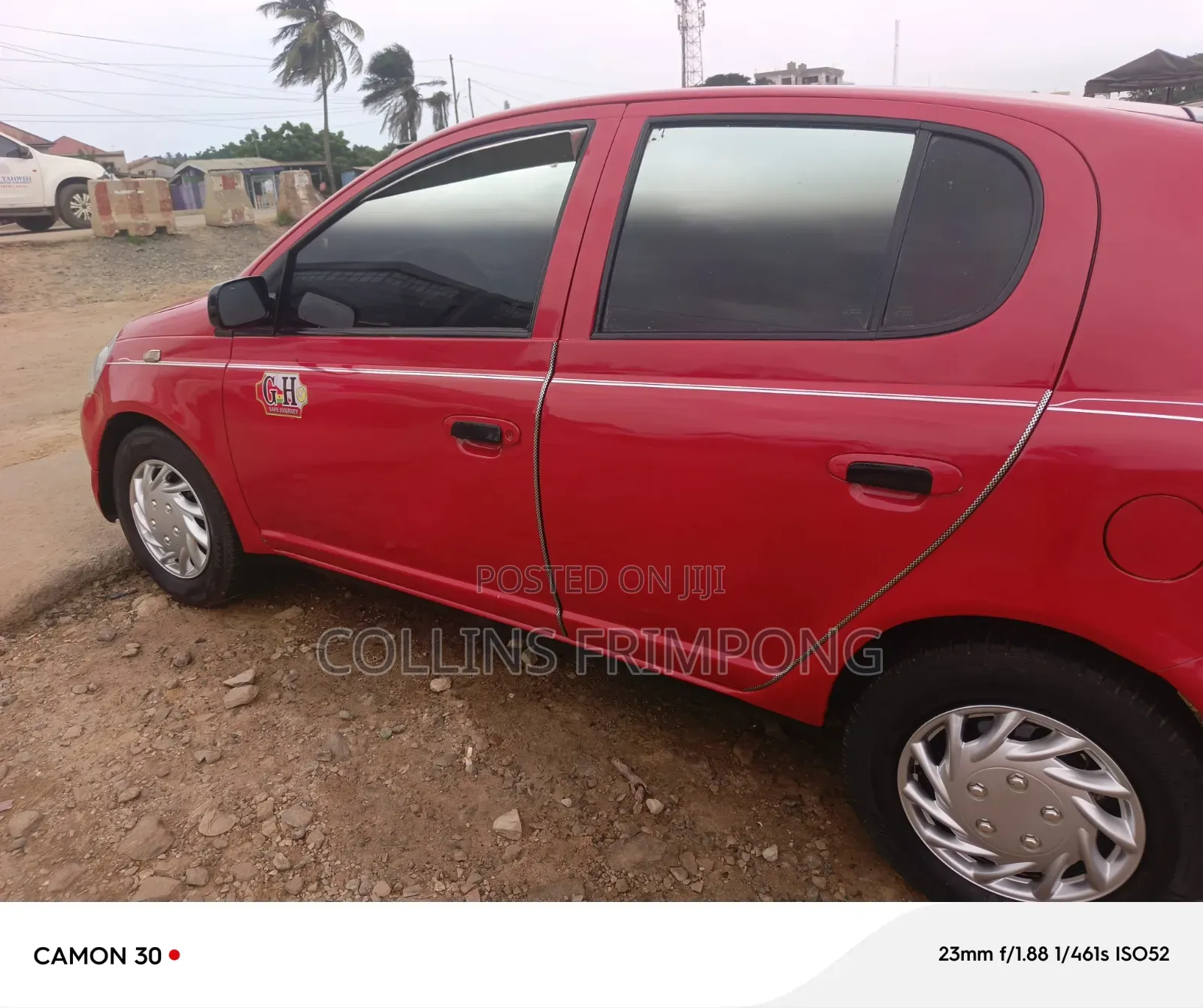 Toyota Yaris 2006 Red