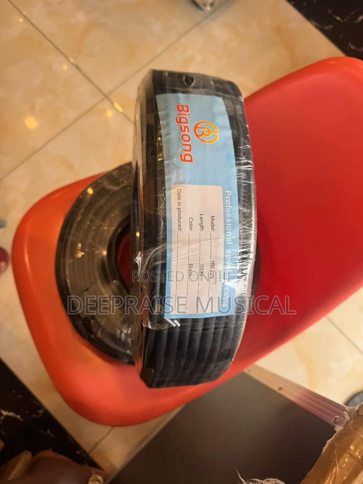 2in1 Speaker Cable 100 Meters
