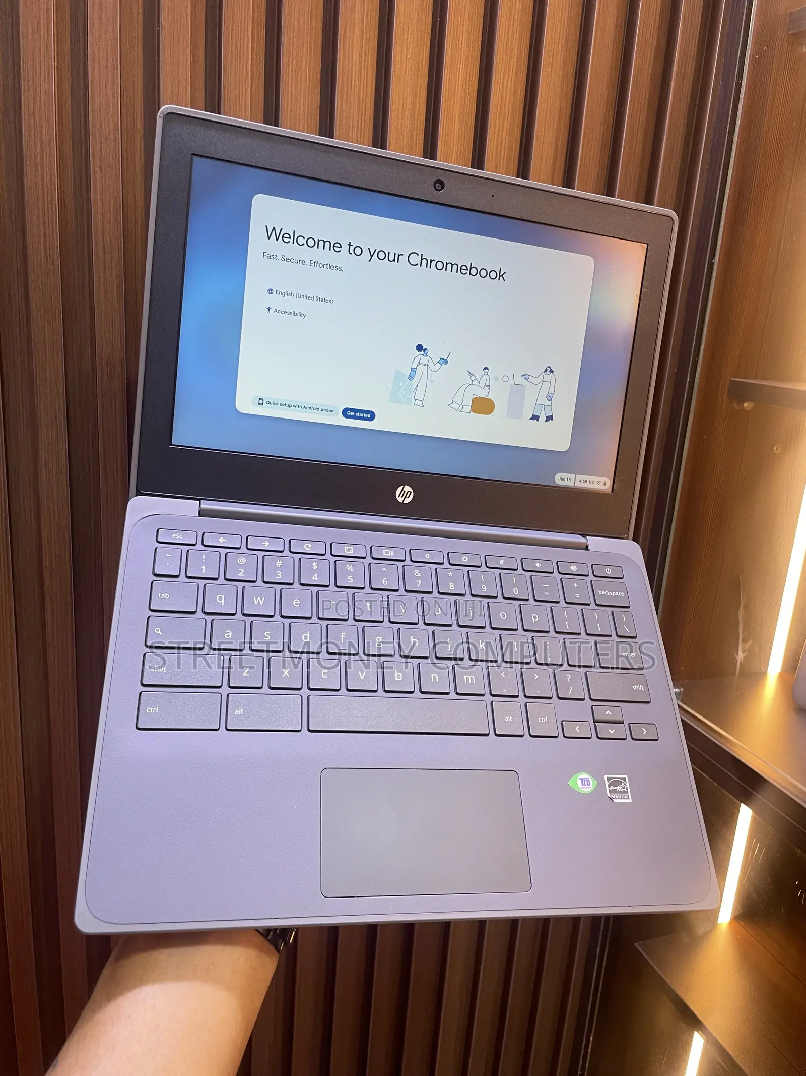Laptop HP Chromebook 11 G6 EE 4GB Intel SSD 60GB