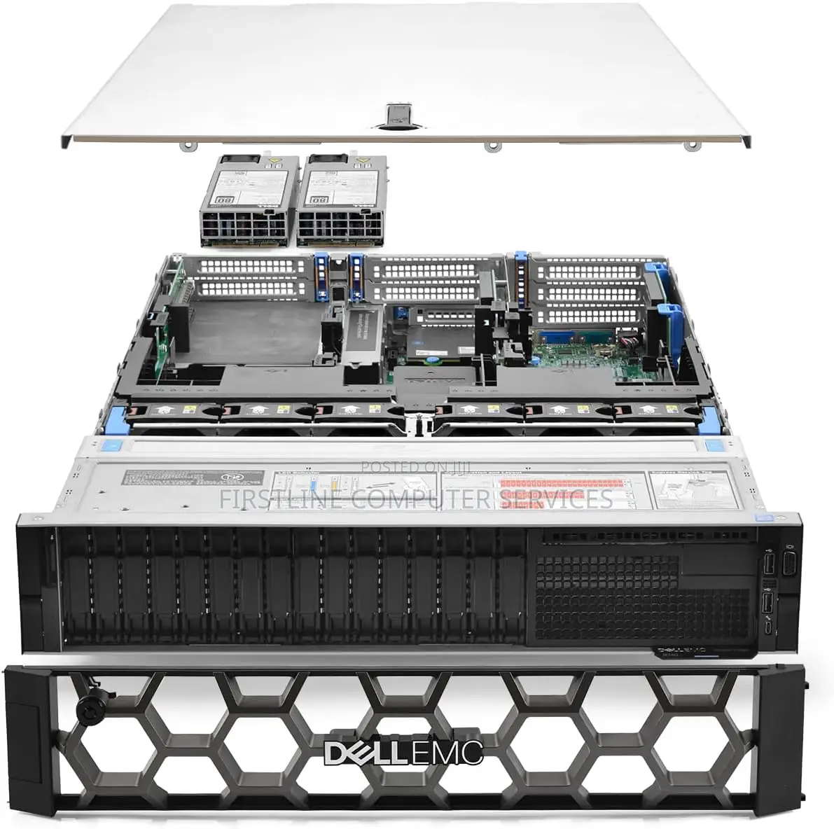 New Server Dell PowerEdge R740 64GB Intel Xeon SSHD (Hybrid) 4T