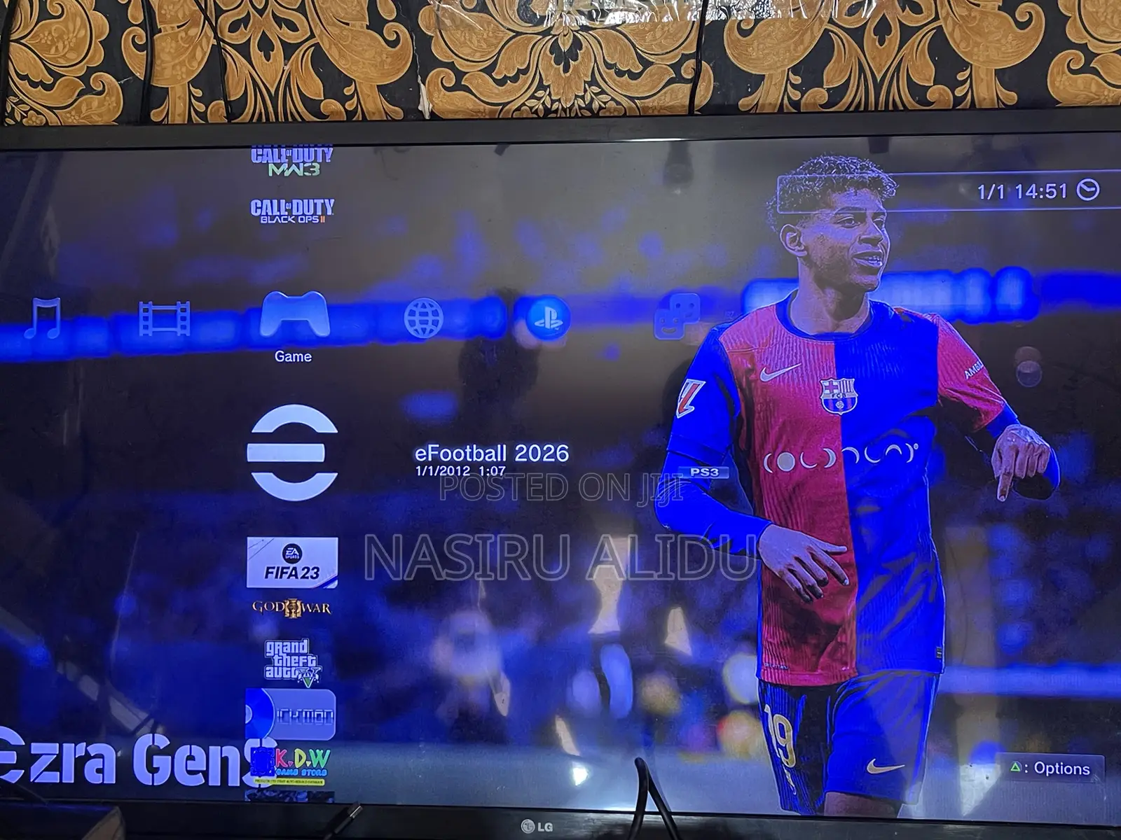Ps3 Standard With 10-15 Games Loaded ,Home Use