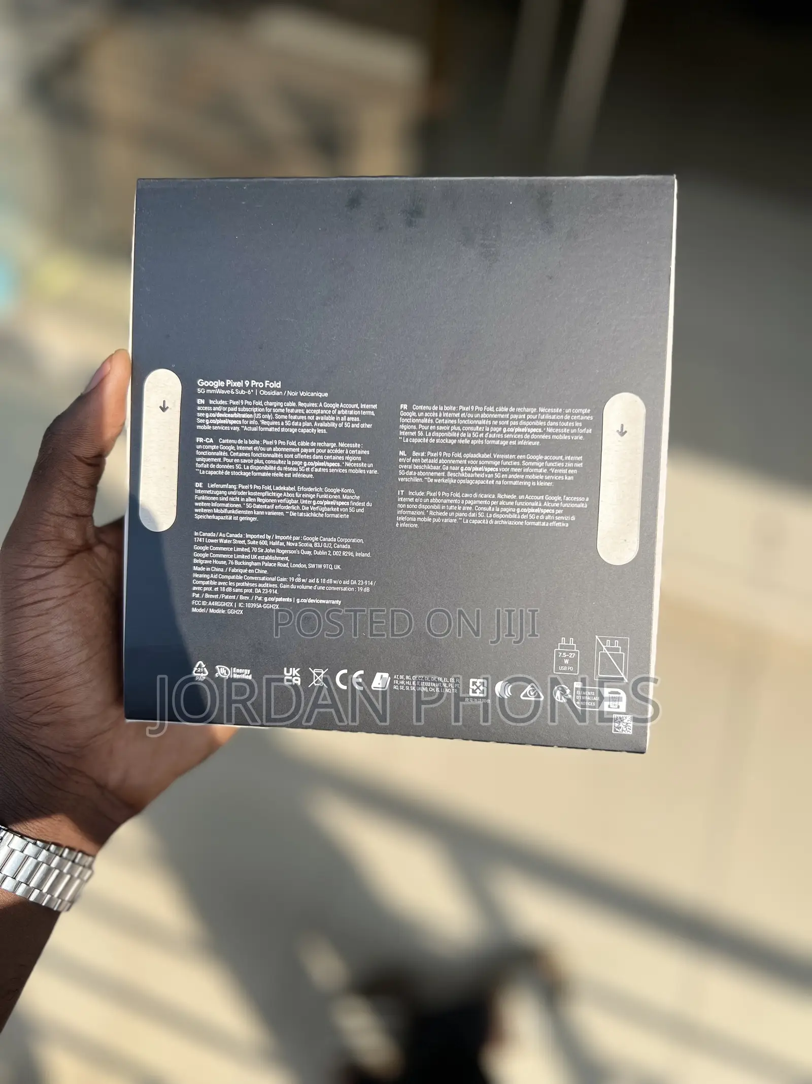 New Google Pixel 9 Pro Fold 256 GB Black