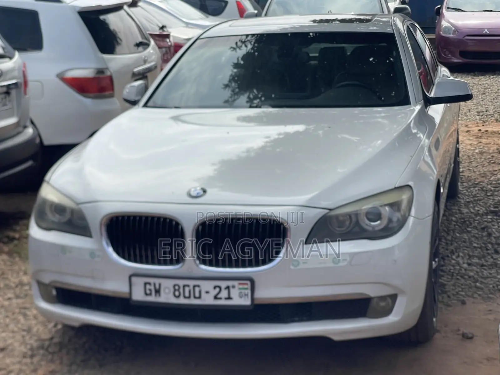 BMW 7 Series 730Li 2011 White