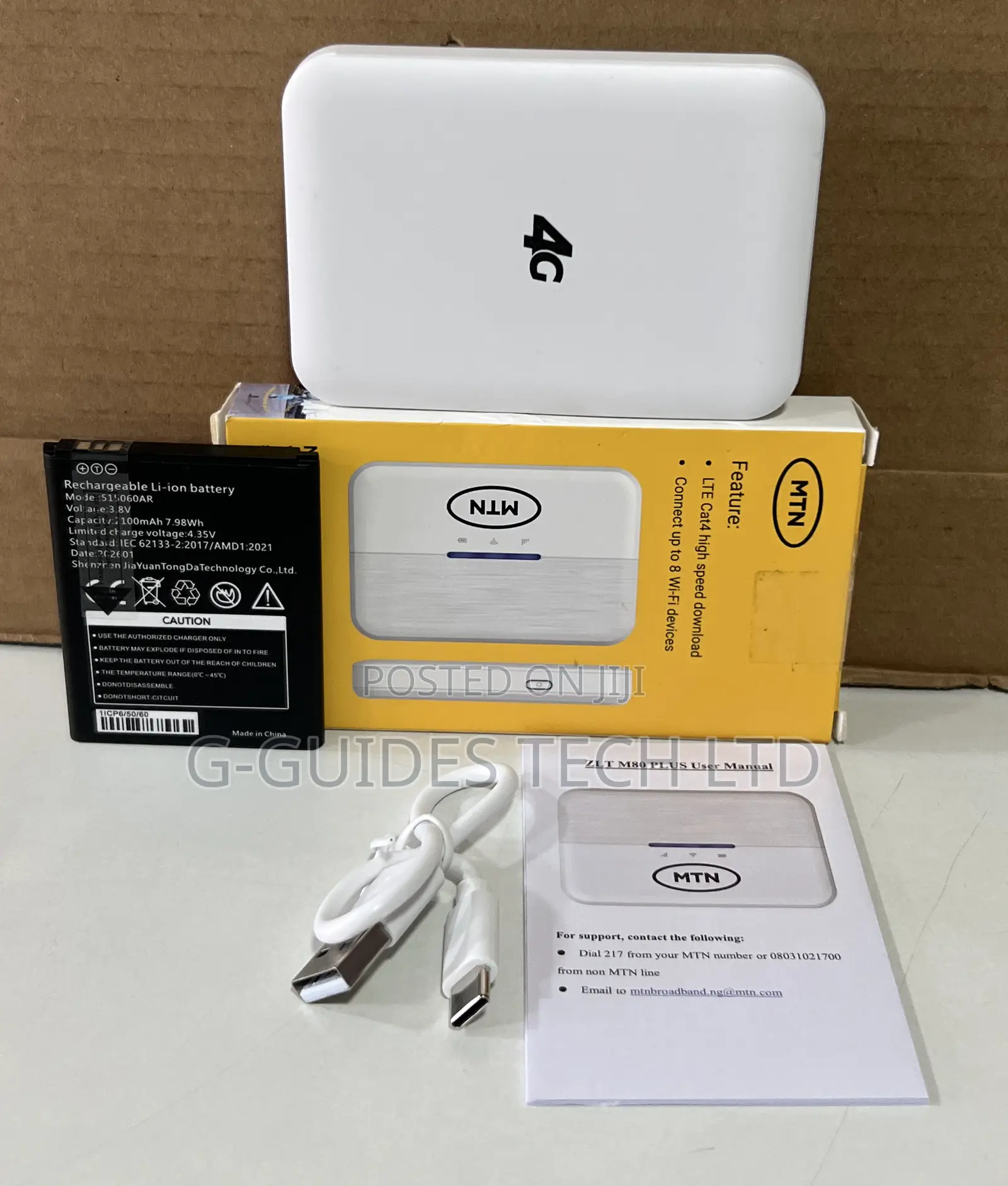 MTN 4g Universal Mifi ZLT M80 Plus
