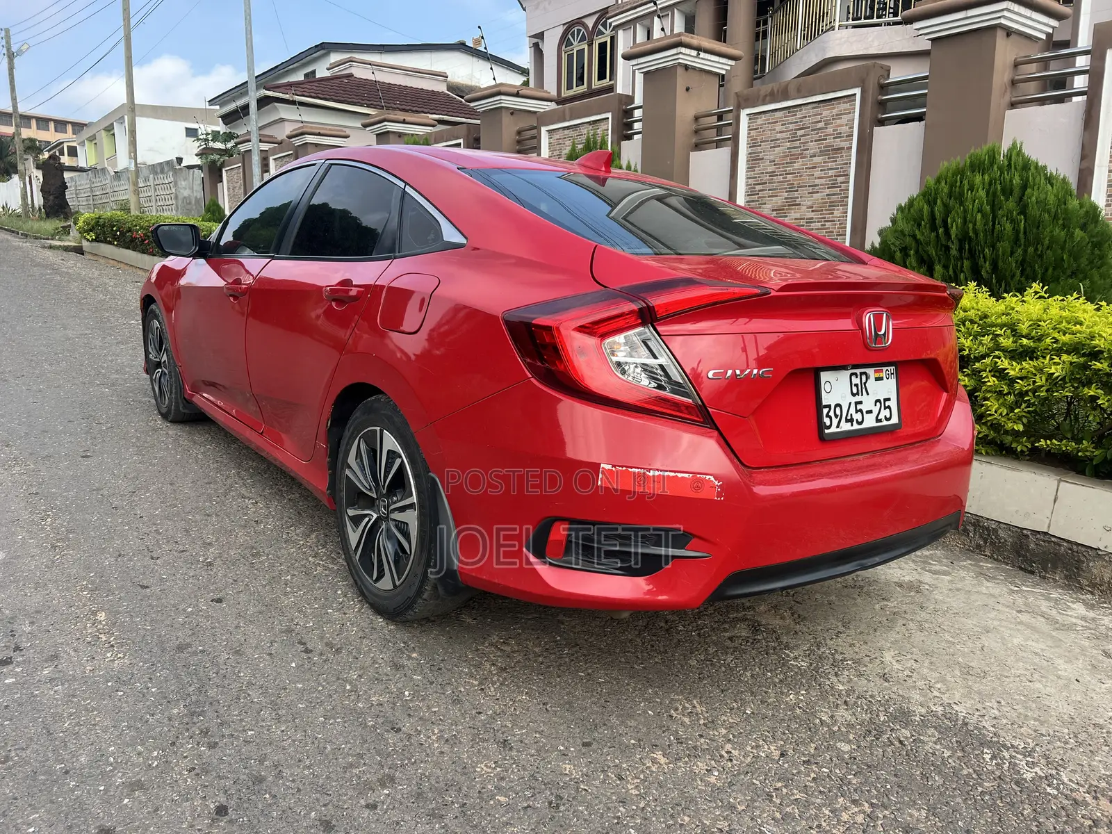 Honda Civic 2017 Red