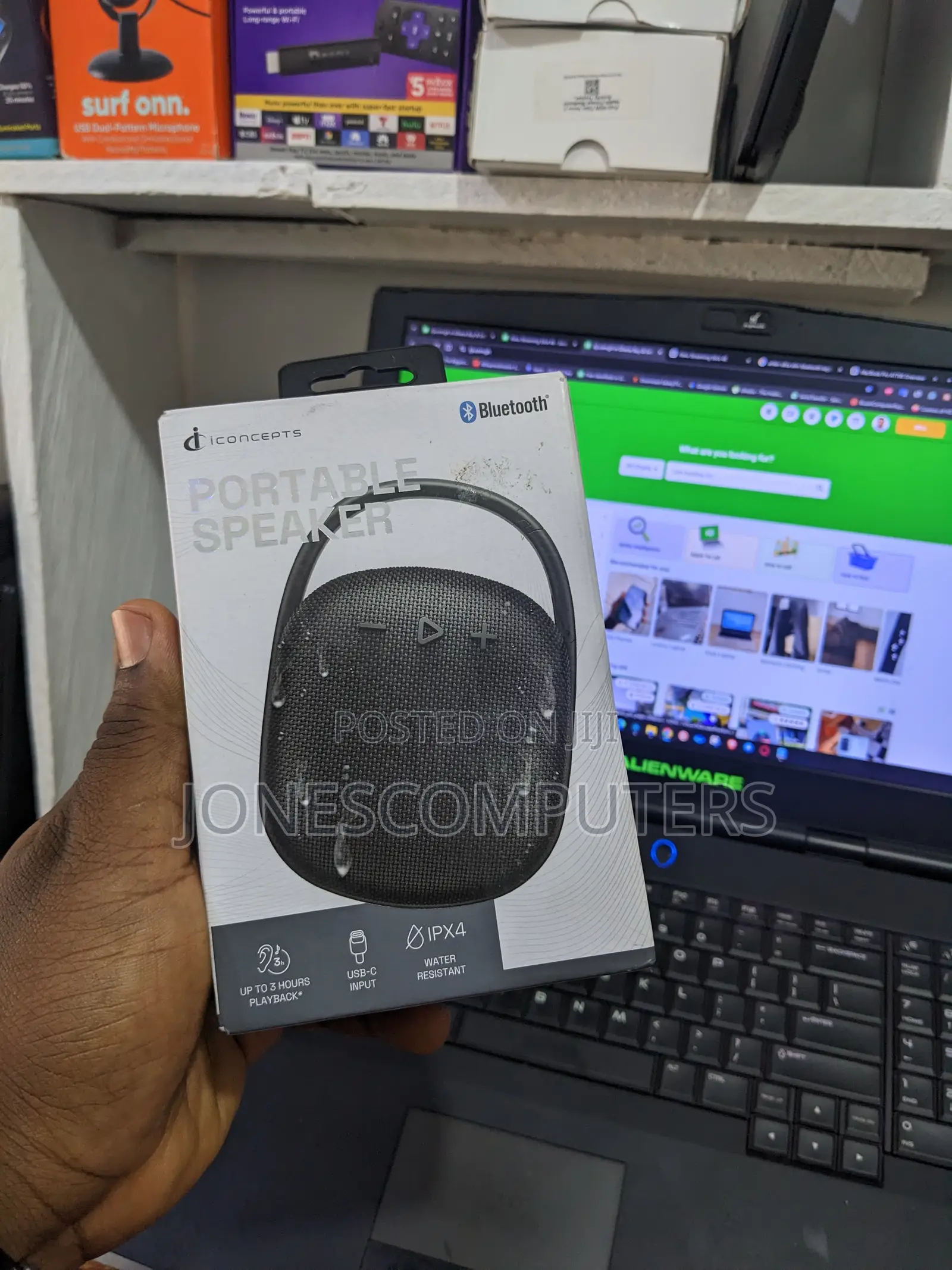 Iconcepts Portable Bluetooth Speaker