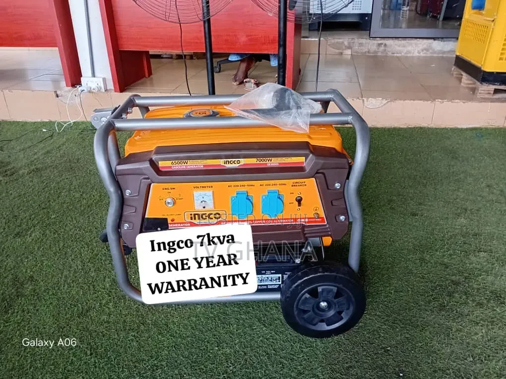 Original Ingco 7kva Key Start Generator Set 7kva