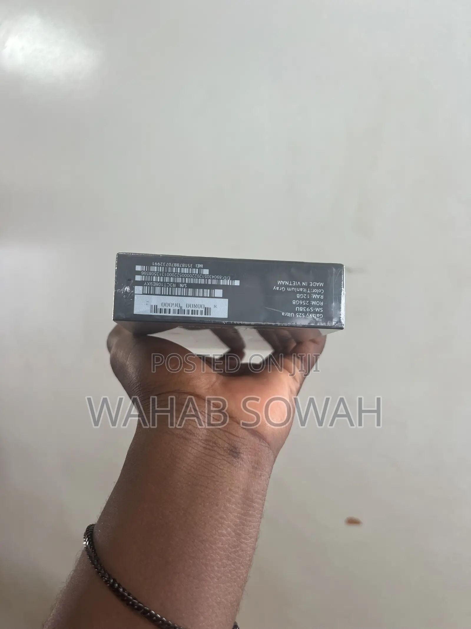 New Samsung Galaxy S25 Ultra 256 GB Black
