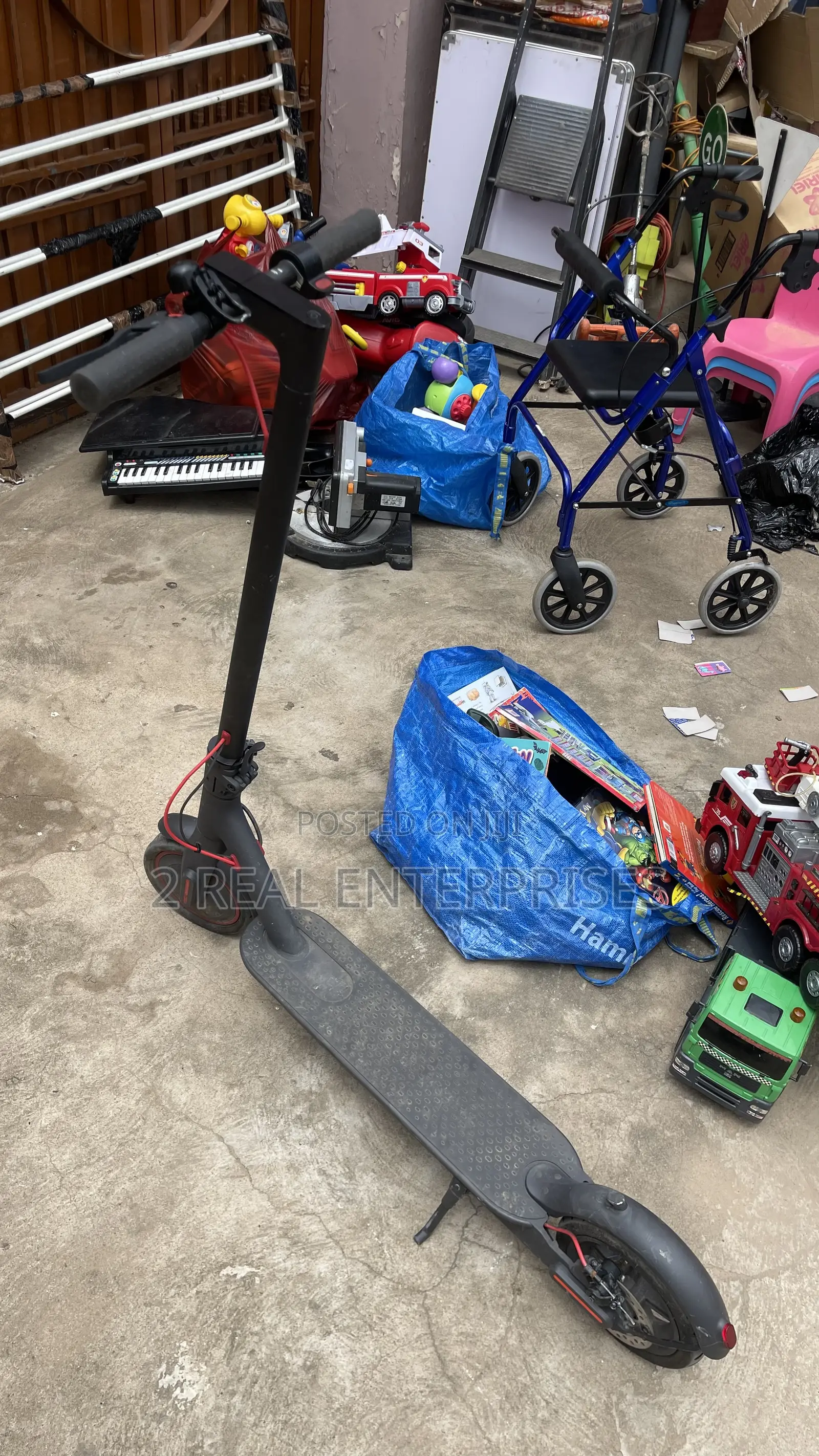 Electric Scooter Fully Working No Power Adapter