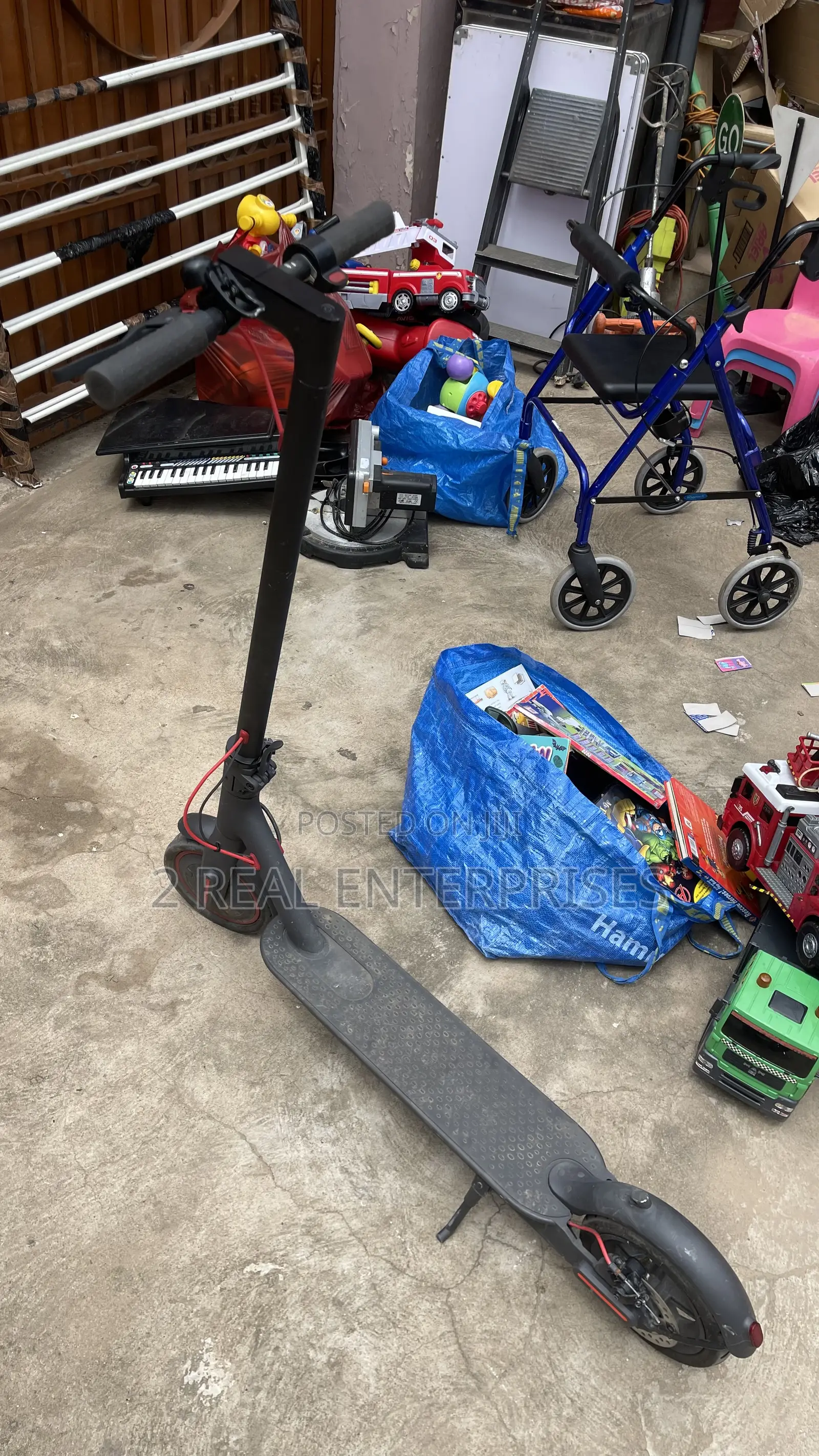 Electric Scooter Fully Working No Power Adapter