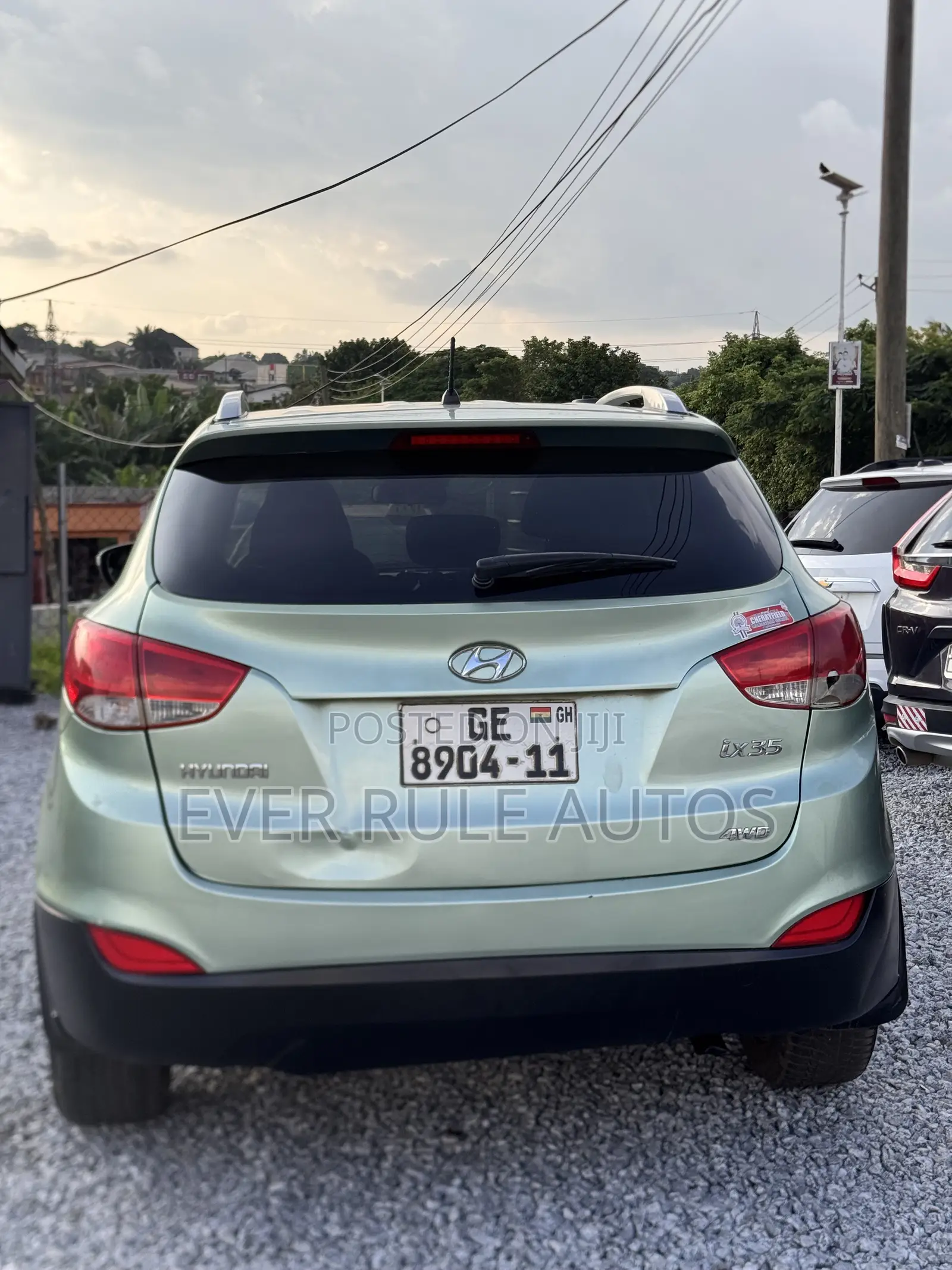 Hyundai Tucson GLS AWD 2011 Green