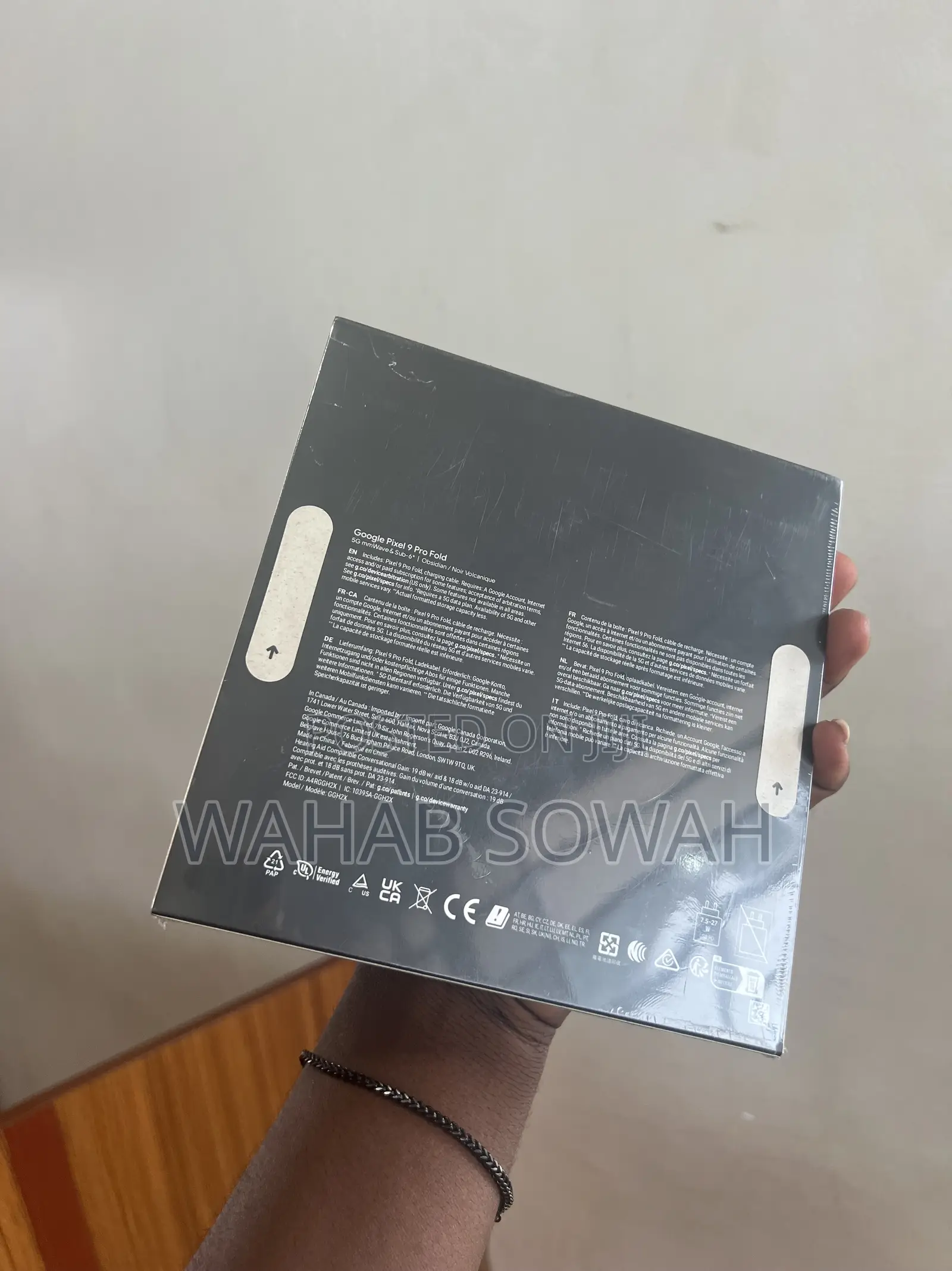 New Google Pixel 9 Pro Fold 256 GB Black