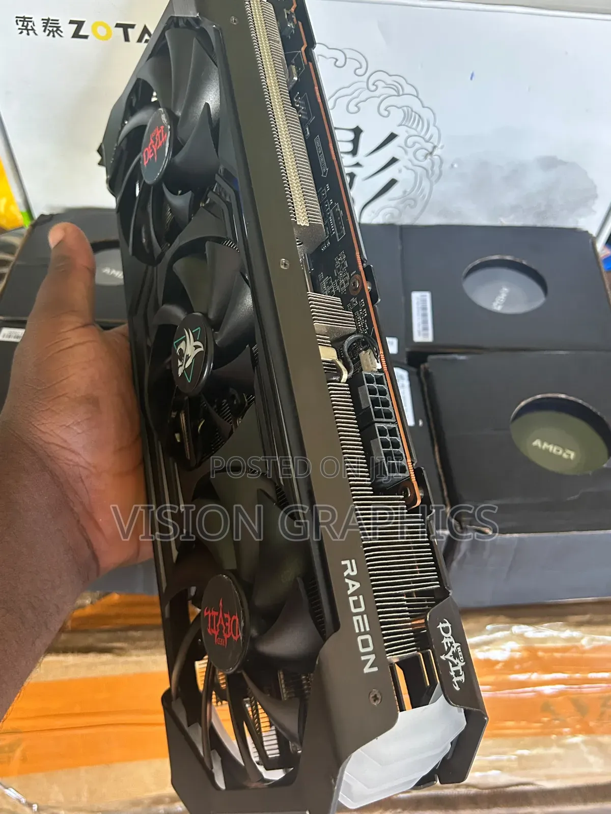 Power Color Red Devil Rx 6700xt 12gb
