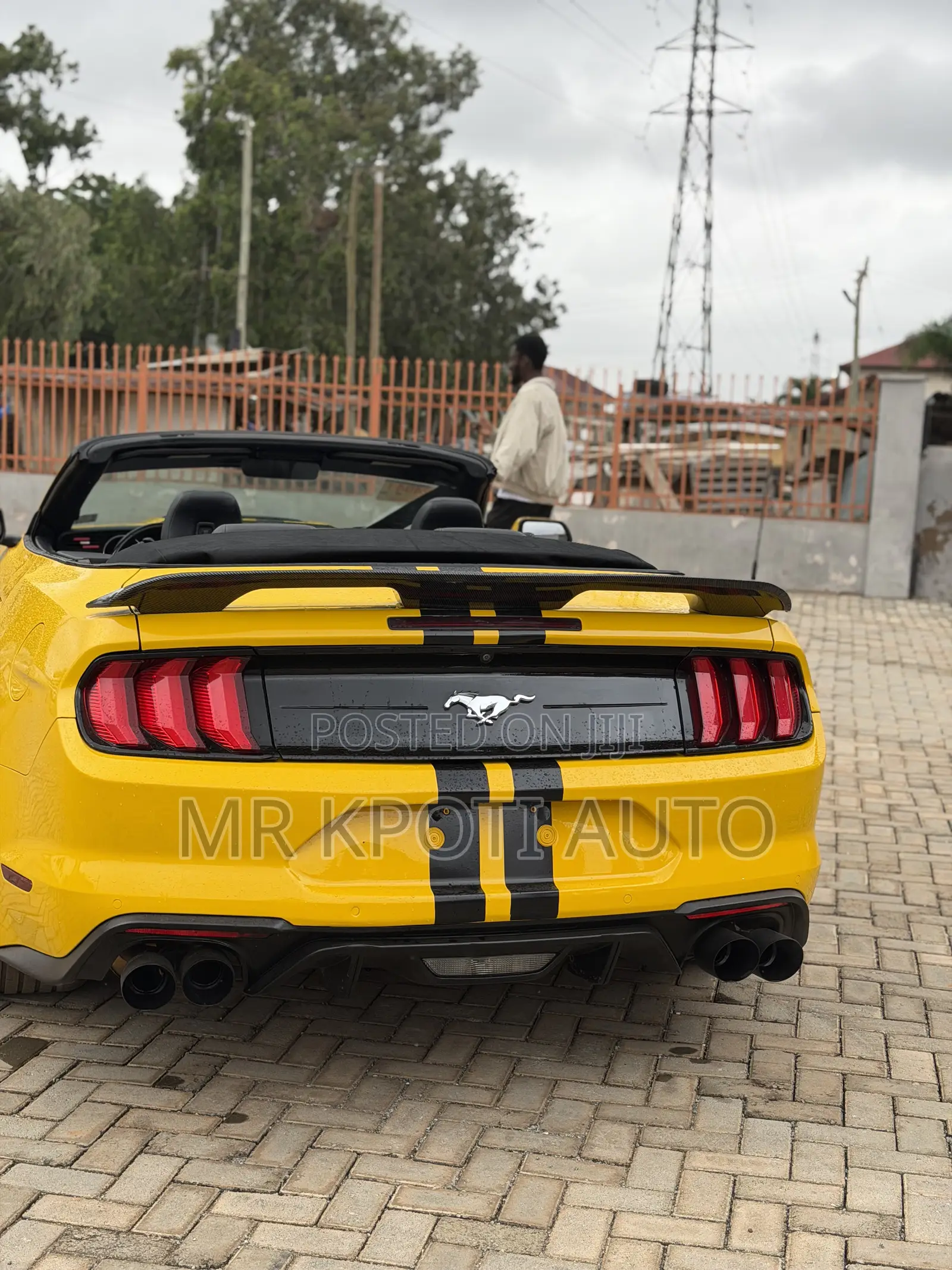 Ford Mustang 2018 Yellow