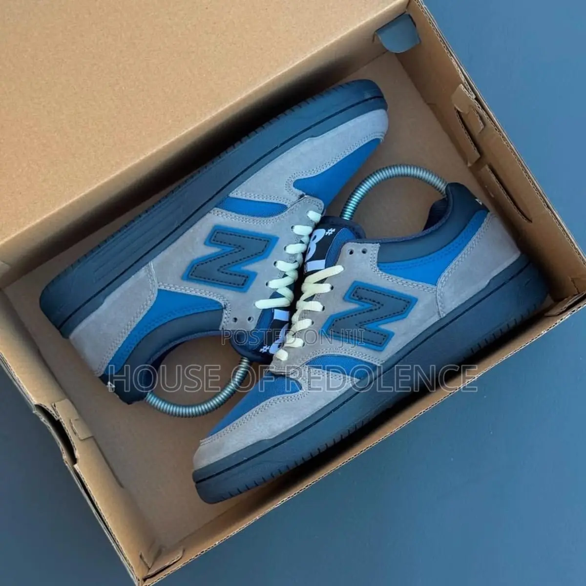 New Balance 480 Low Blue Grey Sneakers