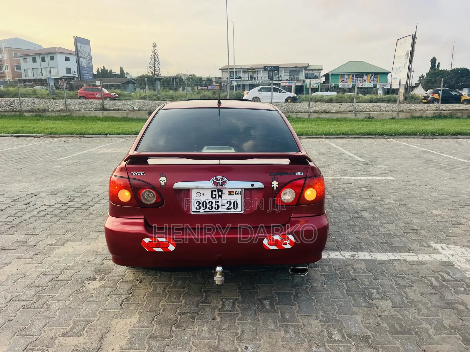 Toyota Corolla 2007 Red